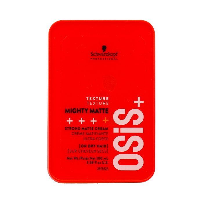 Schwarzkopf OSIS+ Mighty Matte Crema de Peinado de Fijación Fuerte 100 ml Schwarzkopf OSIS+ Mighty Matte Crema de Peinado de Fijación Fuerte 100 ml