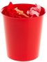 Archivo 2000 Papelera Ecogreen 18L Rojo