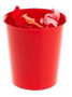 Archivo 2000 Papelera Ecogreen 18L Rojo