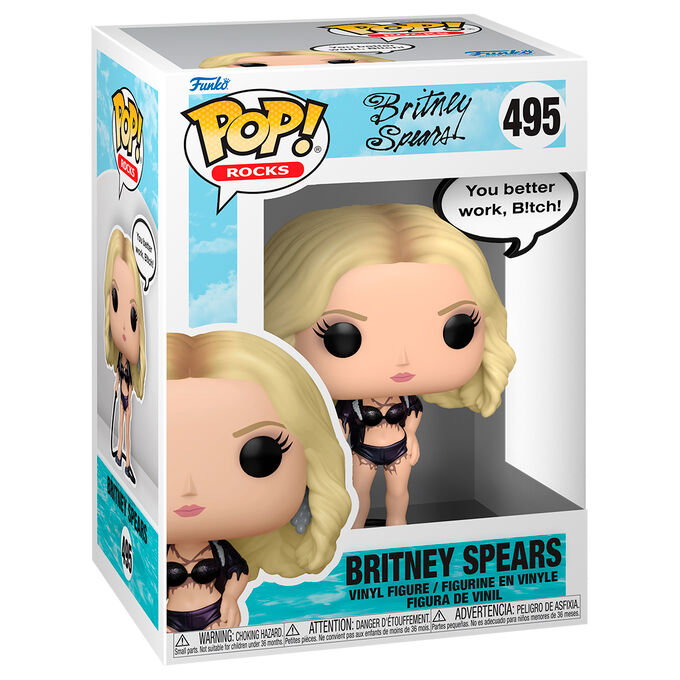Funko POP Figura Britney Spears Figura Vinilo en Caja Regalo Funko POP Figura Britney Spears Figura Vinilo en Caja Regalo