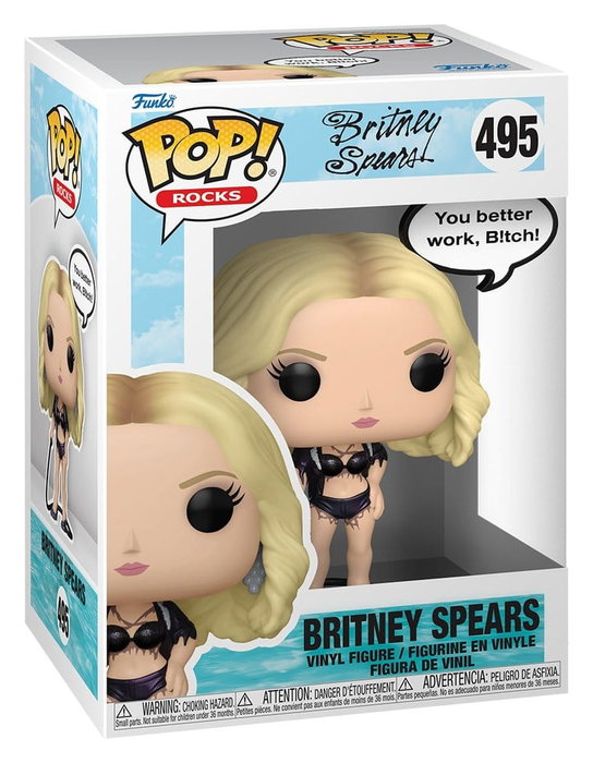 Funko POP! Sayings Britney Spears You Better Work Funko POP! Sayings Britney Spears You Better Work