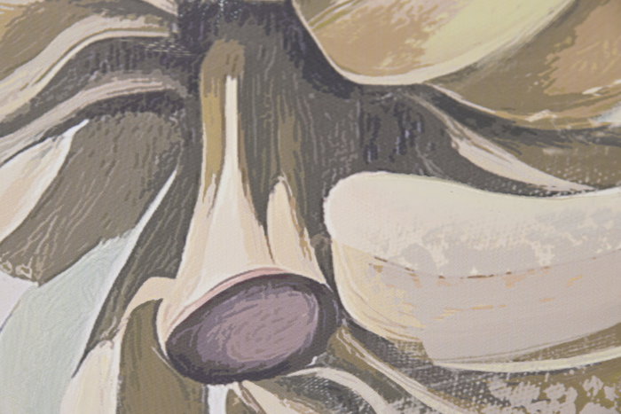 DKD Home Decor Cuadro Tropical Palmera Bananera Lienzo y PS Verde Amarillo 82.5 x 3.5 x 122.5 cm (2 Unidades)