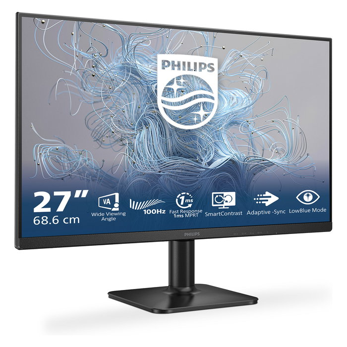 Monitor philips 27" 27e2n1100l 16:09 hdmi+d-sub va negro