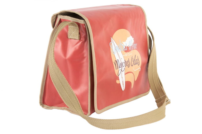 DKD Home Decor Bolso Bandolera Olas Surf en PU