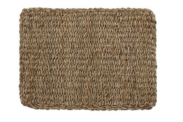DKD Home Decor Salvamanteles Individuales de Seagrass Natural (Pack de 12)