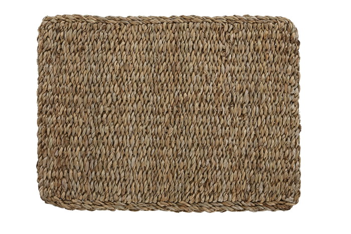 DKD Home Decor Salvamanteles Individuales de Seagrass Natural (Pack de 12) DKD Home Decor Salvamanteles Individuales de Seagrass Natural (Pack de 12)