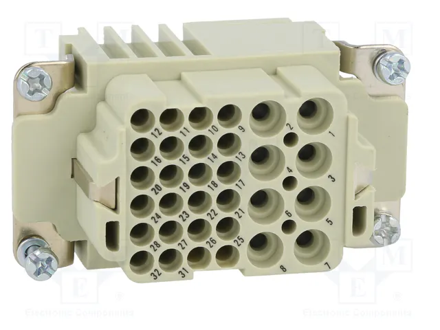 HARTING Han K 8/24 Pos. F Insert Crimp - Plantilla de contacto hembra HDC