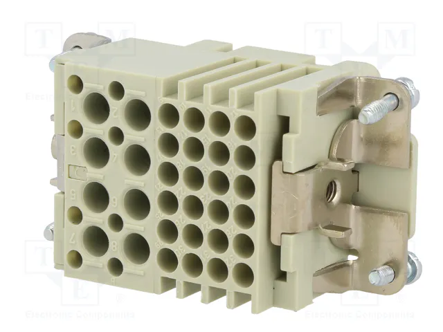HARTING Han K 8/24 Pos. F Insert Crimp - Plantilla de contacto hembra HDC