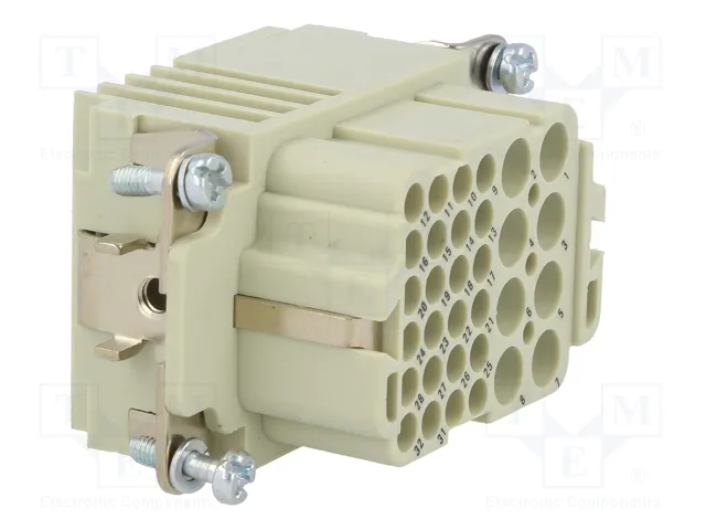 HARTING Han K 8/24 Pos. F Insert Crimp - Plantilla de contacto hembra HDC