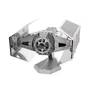Fascinations Star Wars Maqueta 3D Metal Darth Vader Tie Fighter Montaje Sin Pegamento Ni Soldadura