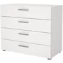 TYHJA Cofre 4 Cajones Blanco L 70 x P 40 x H 75 cm