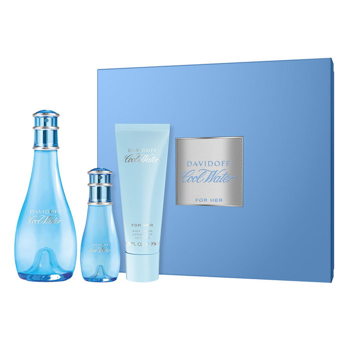 Davidoff Cool Water Woman Estuche 3 pz Davidoff Cool Water Woman Estuche 3 pz