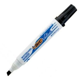 Bic Velleda Marcador Pizarra Blanca Ecolutions Negro Punta Biselada