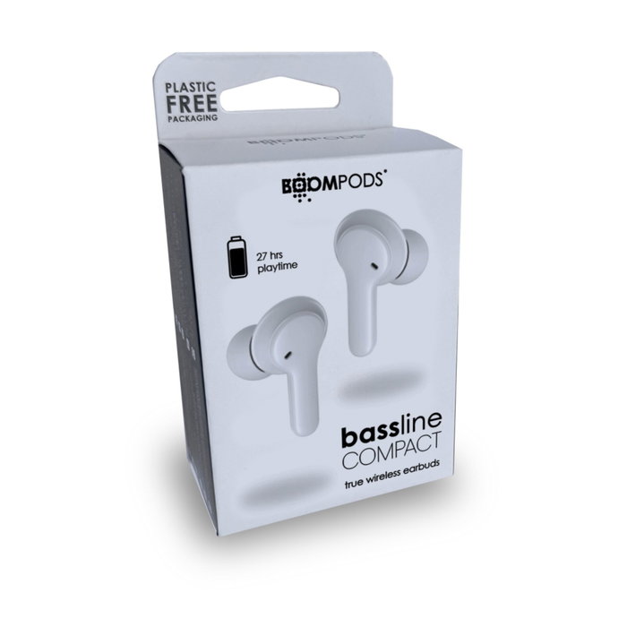 Boompods Bassline Compact Blanco Boompods Bassline Compact Blanco