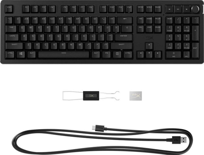 HyperX Alloy Rise Teclado Mecánico HyperX Red Negro