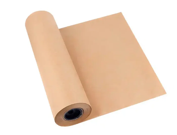 Liderpapel Papel Kraft Marrón Bobina para Manualidades y Embalaje, Ancho 62 cm, Longitud 161 m, Gramaje 70 g/m²