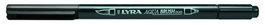 Rotulador Lyra Aqua Brush Duo Negro