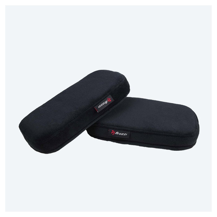 AROZZI AZ-MFPAD Set de Almohadas Memory-Foam para Silla, Negro, 2 Piezas AROZZI AZ-MFPAD Set de Almohadas Memory-Foam para Silla, Negro, 2 Piezas