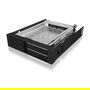 ICY BOX IB-2227StS Adaptador de Disco Duro 2x 2.5" a 3.5" SATA para Bahía, Negro
