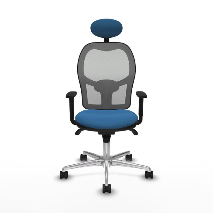 PIQUERAS Y CRESPO Silla de oficina Jorquera Azul claro y Gris PIQUERAS Y CRESPO Silla de oficina Jorquera Azul claro y Gris