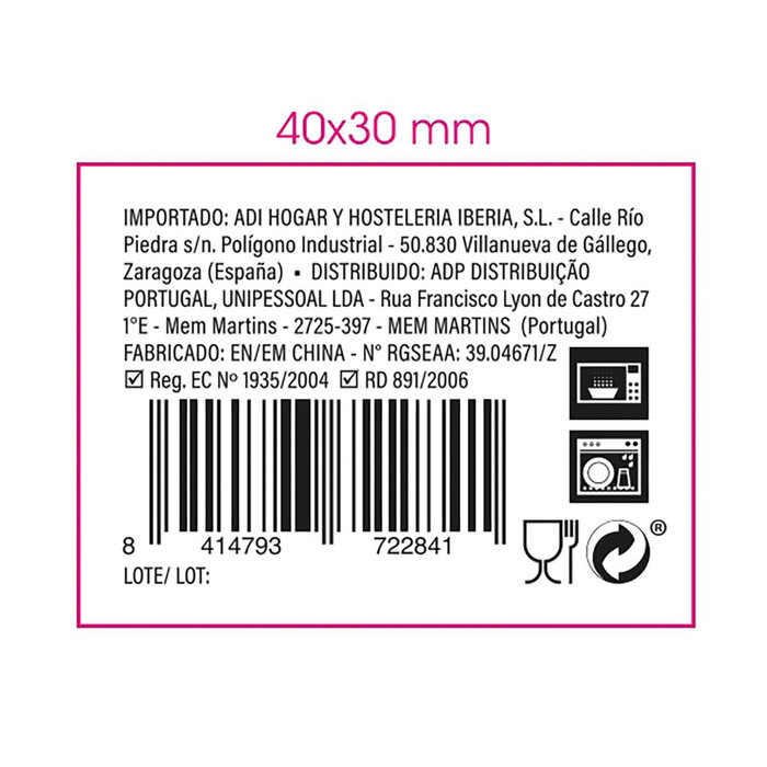 Plato Bocata Porcelana Gastro Black Quid 29,5x11x3 cm (6 Unidades)