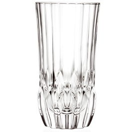 Rcr Cristalleria IT Vaso Alto Adagio Mm 400 Ml Cristal Ecológico Luxion (6 Unidades) Altura 150 Mm