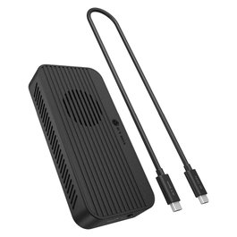 ICY BOX Diamond Case 1980 Thunderbolt 5 M.2 NVMe Case Negro