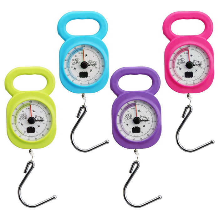 Jet Lag Balanza Equipaje Hasta 35 kg Sin Pilas Colores Surtidos