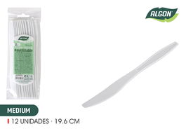 Algon Set-12 Cuchillo Medium 19.6 cm (36 Unidades)