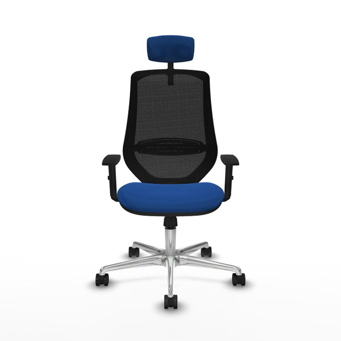 PIQUERAS Y CRESPO Silla de oficina Mardos con mecanismo Sincro, Azul y Negro PIQUERAS Y CRESPO Silla de oficina Mardos con mecanismo Sincro, Azul y Negro
