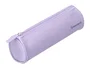 Liderpapel Estuche portatodo Classic cilíndrico ancho lila
