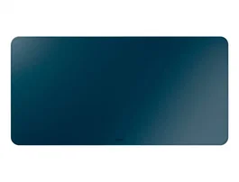 Leitz Alfombrilla de Escritorio Grande 80x40 cm Azul Oscuro, Protectora Impermeable para Teclado y Ratón
