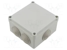 SEZ DK Caja de conexiones gris 100x50x100mm