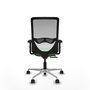 PIQUERAS Y CRESPO Silla de oficina Zulema Verde con Malla Blanca