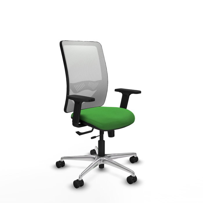 PIQUERAS Y CRESPO Silla de oficina Zulema Verde con Malla Blanca PIQUERAS Y CRESPO Silla de oficina Zulema Verde con Malla Blanca