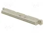 HARTING Conector DIN 41612 hembra de 64 pines recto THT