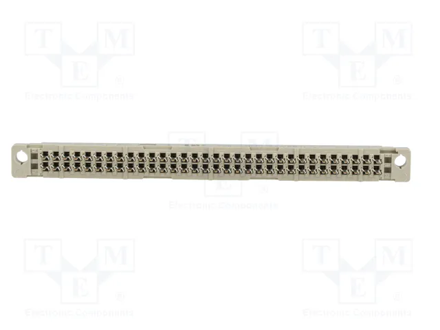 HARTING Conector DIN 41612 hembra de 64 pines recto THT