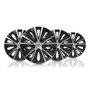 Goodyear Tapacubos Monaco Bicolor 15" Negro-Plata Cs1 GOD9054 - Juego de 4 Unidades