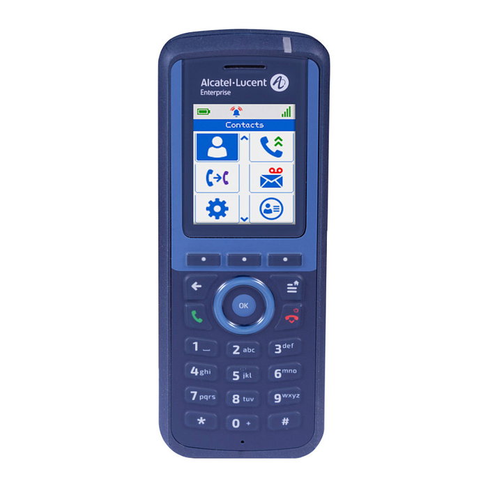 Alcatel 8254 Teléfono DECT Inalámbrico Terminal Azul Alcatel 8254 Teléfono DECT Inalámbrico Terminal Azul