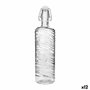 Quid Botella Mesa Aire Vidrio 1 L (12 Unidades) Transparente