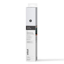 Cricut Rollo de Vinilo Termotransferencia Smart Iron-On Blanco 33x2700cm (2011973)