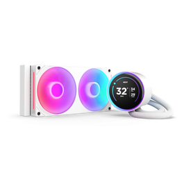 NZXT RL-KR24E-W2 Kraken Elite 240 RGB Sistema de refrigeración líquida todo en uno 24cm Blanco para Procesador