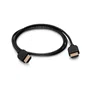 C2G Cable HDMI Macho-Macho 2ft (0.6m) 4K 60Hz Ultra Flexible Alta Velocidad 18Gbps, 3D, Ethernet, Conectores Oro, Doble Blindado, Negro