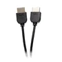 C2G Cable HDMI Macho-Macho 2ft (0.6m) 4K 60Hz Ultra Flexible Alta Velocidad 18Gbps, 3D, Ethernet, Conectores Oro, Doble Blindado, Negro