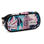 PRO-DG Estuche Portatodo Pencil Samoa Rosa con Organizador, Compartimento Principal y Bolsillo Interior, Poliéster, 10x21x5 cm