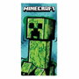 Cerdá Toalla de Algodón Premium Minecraft Color Verde 70x140 cm