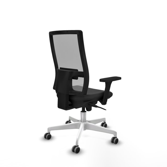 PIQUERAS Y CRESPO Silla de oficina Horna con mecanismo Sincro, Brazos 3D y Malla Gris PIQUERAS Y CRESPO Silla de oficina Horna con mecanismo Sincro, Brazos 3D y Malla Gris