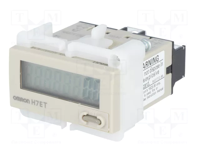 OMRON Contador Electrónico de Tiempo de Trabajo con Bloqueo de Acceso OMRON Contador Electrónico de Tiempo de Trabajo con Bloqueo de Acceso