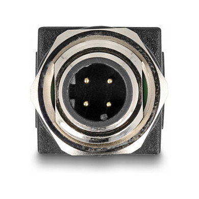 DeLOCK Adaptador M12 D-codificado 4 pines a RJ45 hembra recto