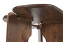 DKD Home Decor Mesa de Centro Mango Abstracto Marrón